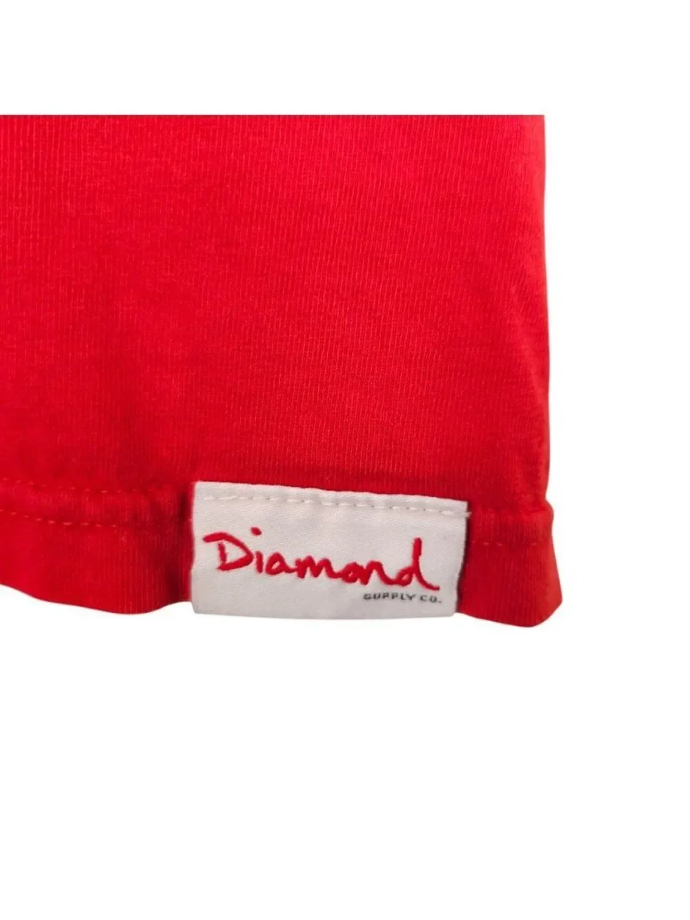 Diamond Supply Co T Shirt Mens Size Medium Red Diamond Life Streetwear